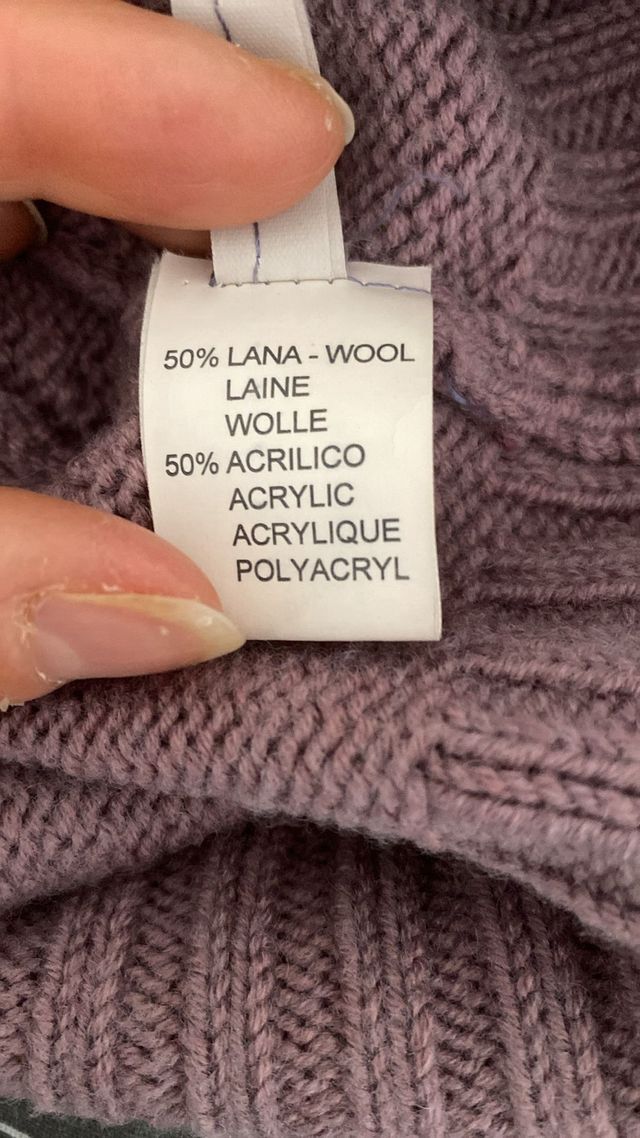 Siste's Cardigan Lana Rosa