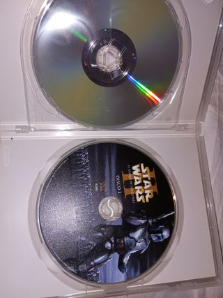 DVDs Star Wars I & II (Español)