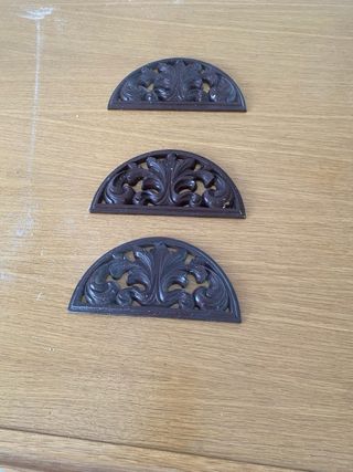 junquillos madera - Decoración puertas