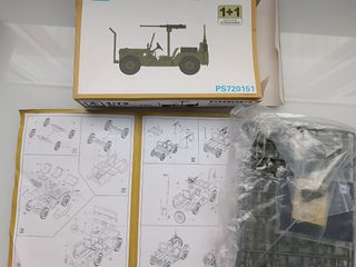Maquetas: Sturmgeschütz III + M151A1 escala 1:72