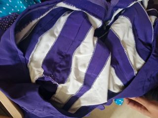 Traje Flamenca azul y morado