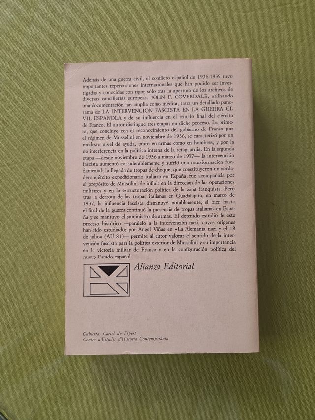 La intervención fascista en la Guerra Civil españo