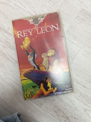 VHS El Rey León (Español)