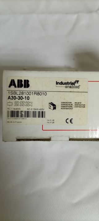 Contactor ABB A30-30-10