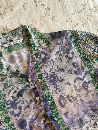 Blusa Zara multicolor 