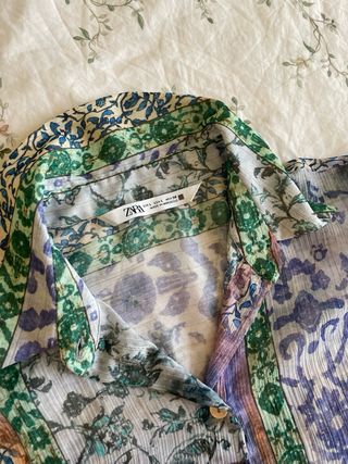 Blusa Zara multicolor 