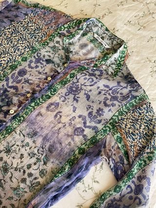 Blusa Zara multicolor 