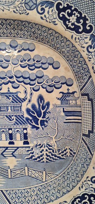 Fuente patrón Willow o Sauce Lloron