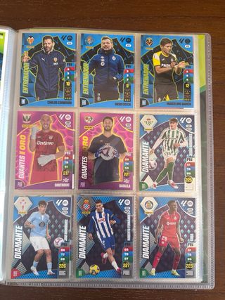 Álbum con 622 cromos Adrenalyn XL LaLiga 2024-25