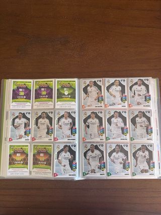 Álbum con 622 cromos Adrenalyn XL LaLiga 2024-25