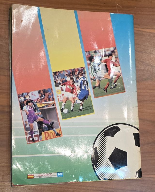 ALBUM CROMOS LIGA 94 Y 95 DE PANINI