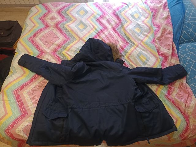 Abrigo Jack Jones azul marino