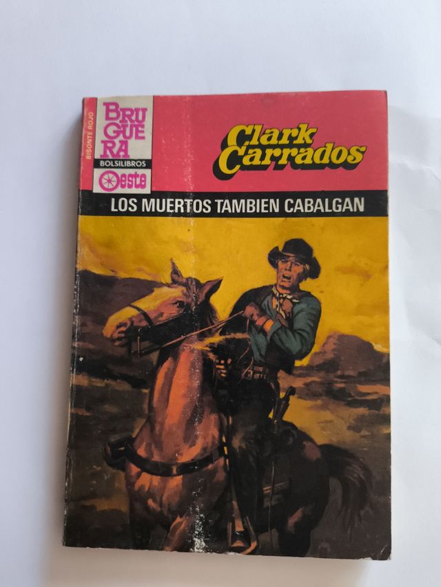 11 novelas de bolsillo del oeste de CLARK CARRADOS