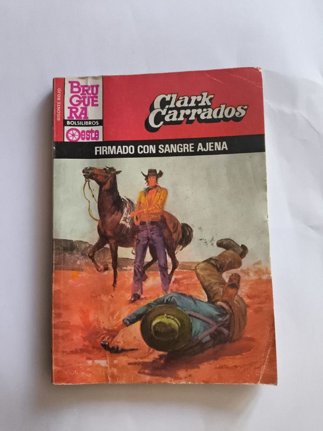 11 novelas de bolsillo del oeste de CLARK CARRADOS