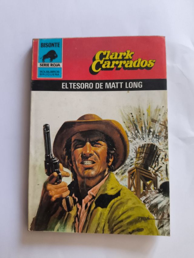 11 novelas de bolsillo del oeste de CLARK CARRADOS
