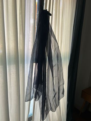 Chal azul petroleo fiesta - elegante es un regalo!