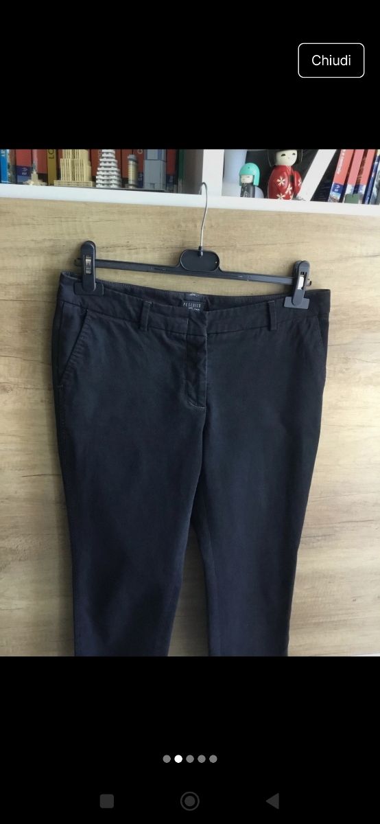 Pantaloni Peserico neri tg 44