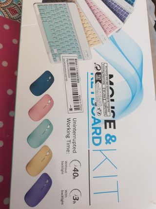 Ratón y teclado kit - Verde