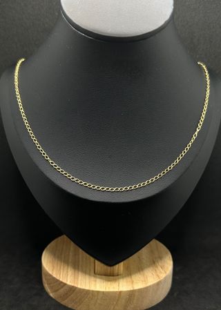 Cadena Bilbao de oro de 18k, 3.03gr, 52cm.