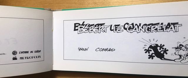 Cómic Bébert Le Cancrelat