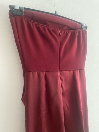 Vestido granate largo / Vestido Isabella Closet