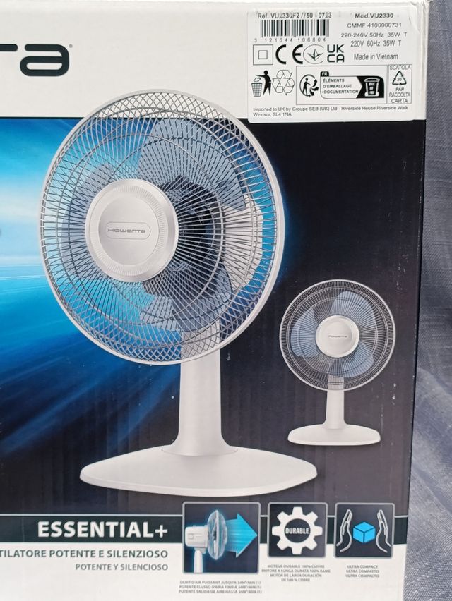 Rowenta Ventilador Essential - Blanco