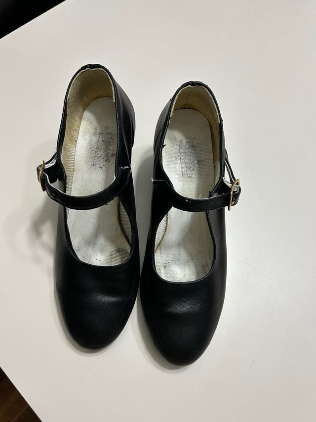 Zapatos baile flamenco negros