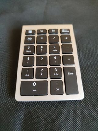 Teclado numérico USB - Negro y Plata