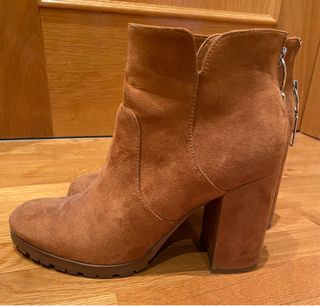 Botines ante marrón