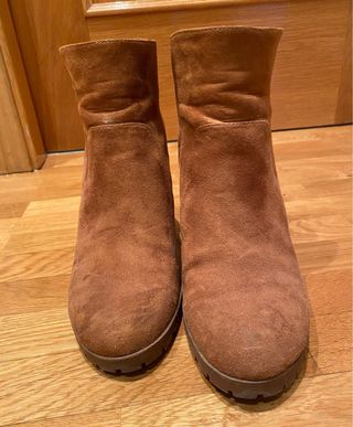 Botines ante marrón