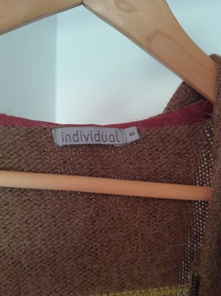 Chaqueta marrón capucha - Talla S