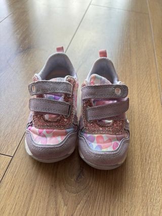Scarpe bimba glitter rosa n 22
