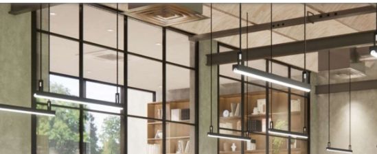 Lámpara colgante blanca - Moderna
