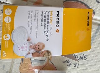 Sacaleches Suavinex eléctrico y discos lactancia