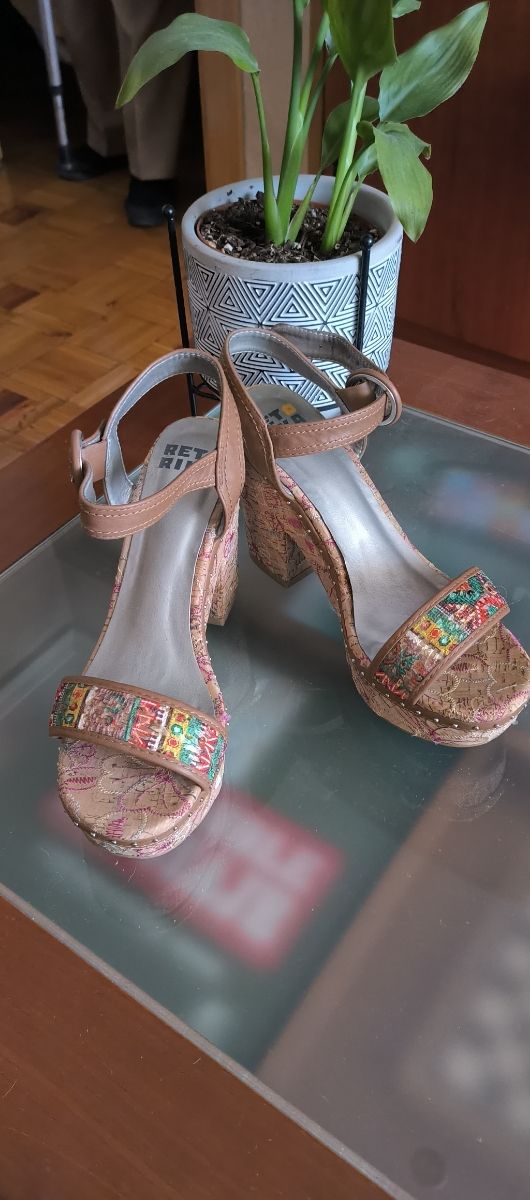 Sandalias Retorika verano - Marrón multicolor