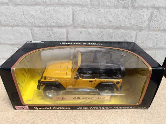 Jeep Wrangler Rubicon Maisto 1:18
