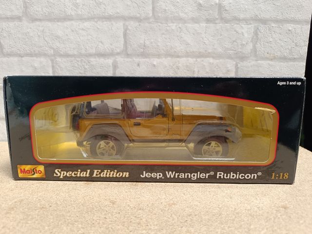 Jeep Wrangler Rubicon Maisto 1:18