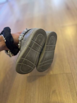 Scarpe bimba glitter oro - 22