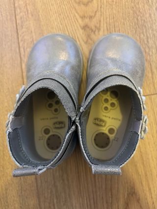 Scarpe bimba glitter oro - 22