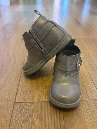 Scarpe bimba glitter oro - 22