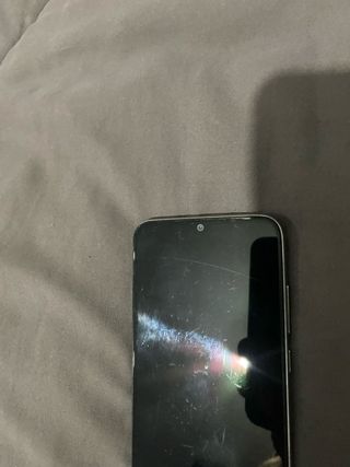Xiaomi Redmi - móvil azul y blanco