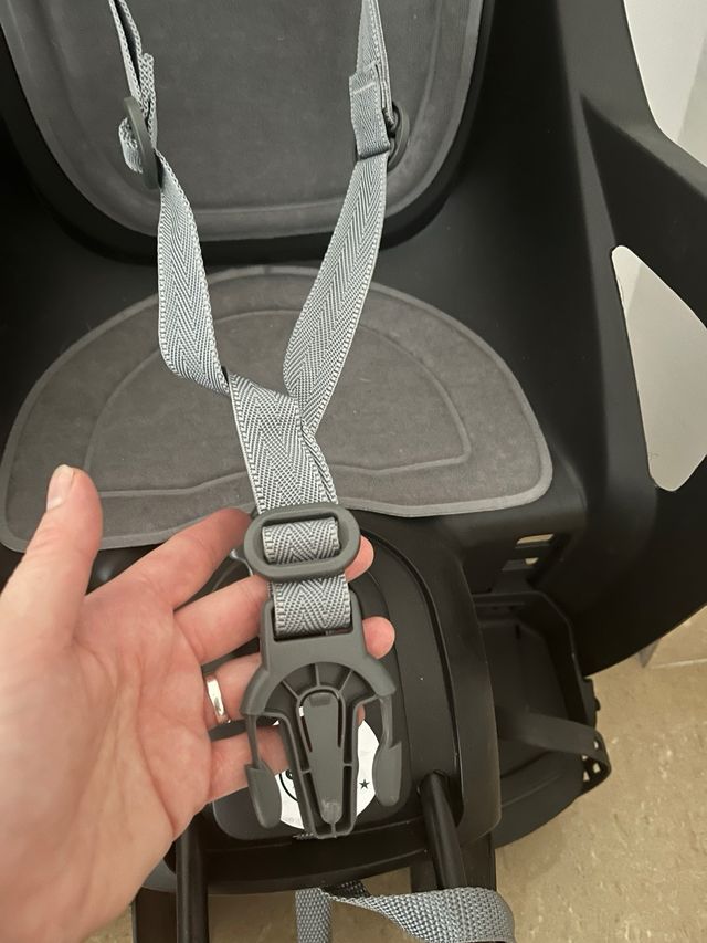 Silla portabebés para bicicleta