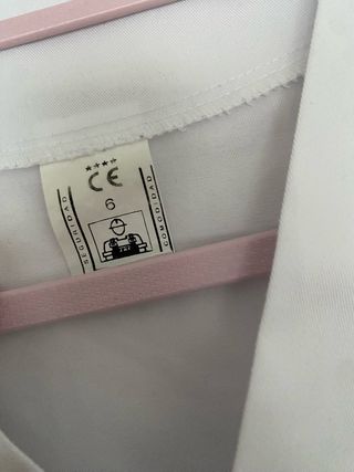 Casaca blanca trabajo - Talla 6