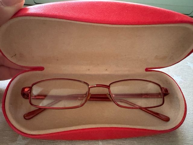 Gafas prebicia Soloptical rojas