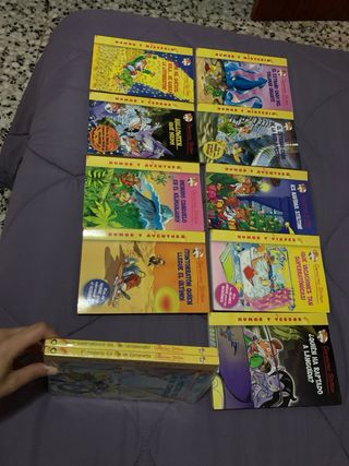 Colección libros aventura Gerónimo Stilton 