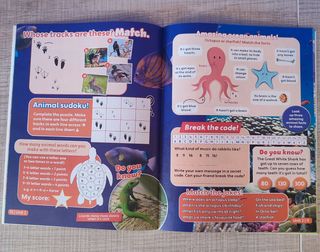 Libro actividades para niños Kids can Extra Fun