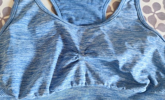 Top deportivo azul - Sujetador deportivo