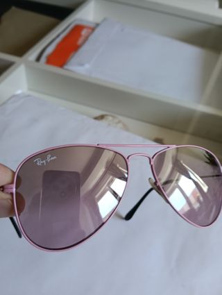 Ray-Ban Aviator pink - gafas niños