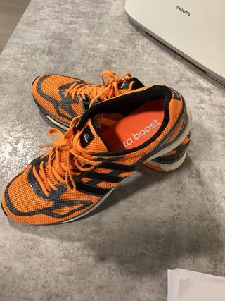 Zapatillas Adidas Adizero Adios Boost Naranja
