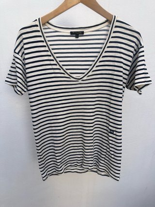 Camiseta Massimo Dutti rayas s
